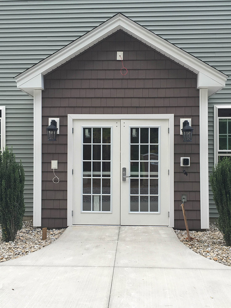 Beaver Lake Retirement Home Front Door
