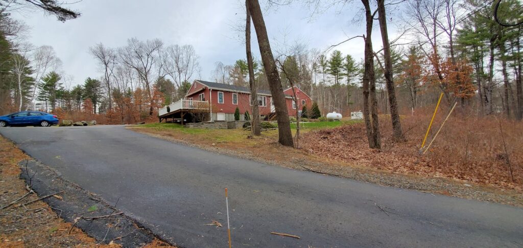 Pine hill retirement home from the driveway